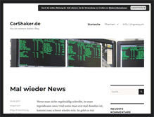 Tablet Screenshot of carshaker.de